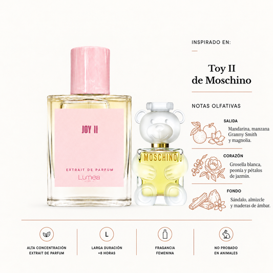 Joy II (Inspirado en: Moschino Toy 2)