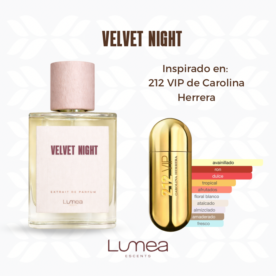 Velvet Night (Inspirado en: 212 VIP de Carolina Herrera)