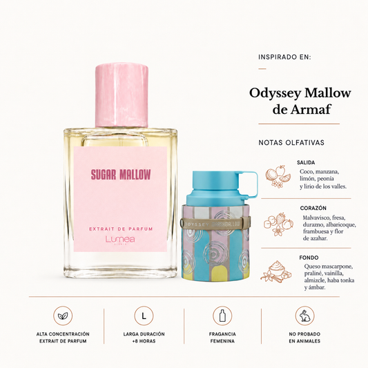 Sugar Mallow (inspirado en Odyssey Mallow de Armaf)