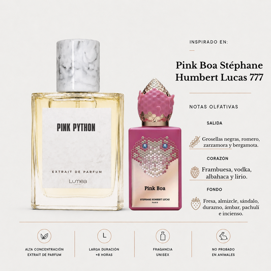 Pink python (inspirado en Pink Boa Stéphane Humbert Lucas 777)