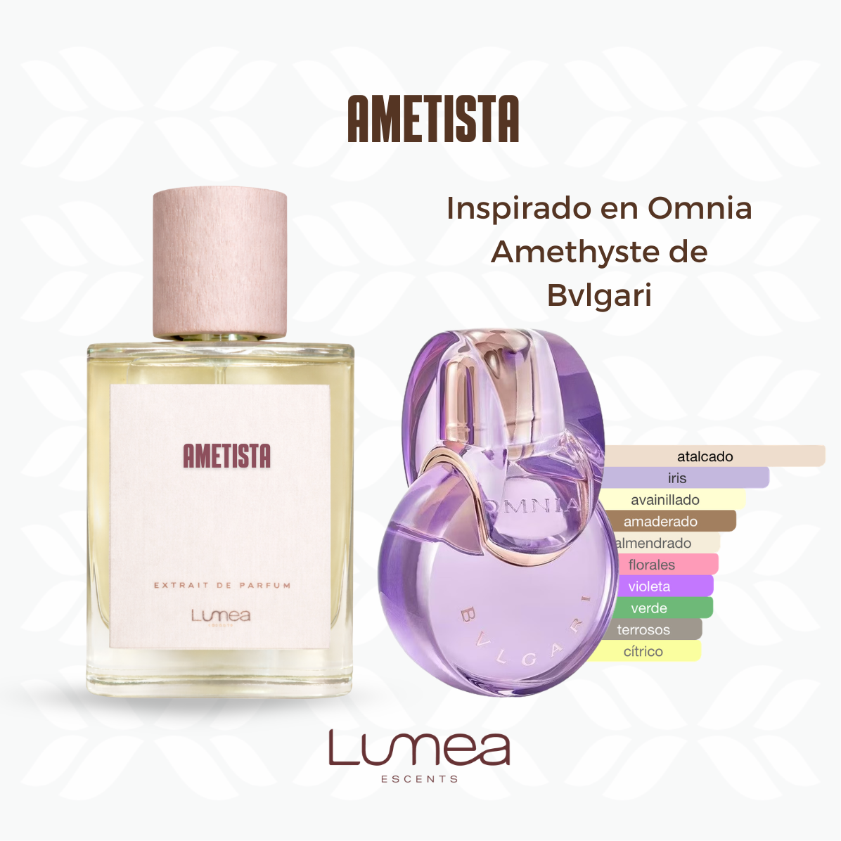 Ametista (inspirada en: Omnia Amethyste de Bvlgari)