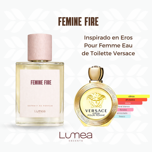 Femine fire (Inspirado en: Eros Pour Femme Eau de Toilette Versace)