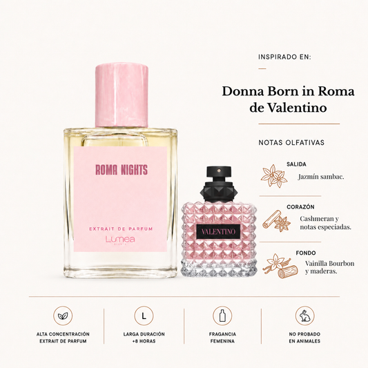 Roma Nights (Inspirado en:  Donna Born in Roma  de Valentino)