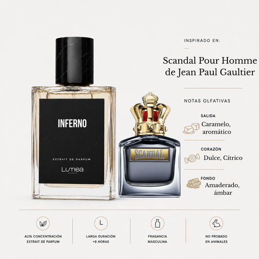 Royal Rush (Inspirado en: Scandal Pour Homme de Jean Paul Gaultier)
