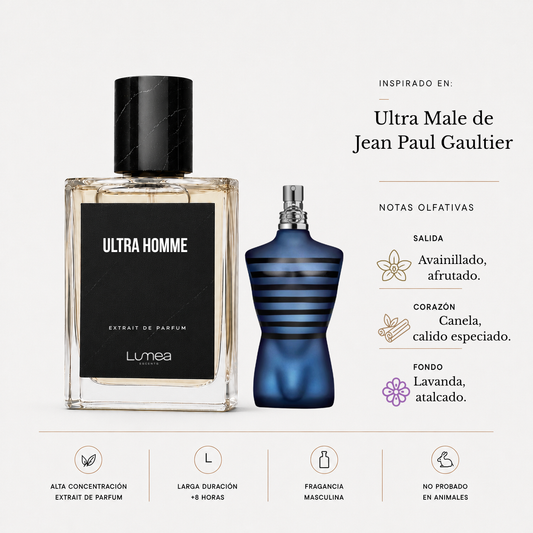 Ultra Homme (inspirado en Ultra Male Le Parfum de Jean Paul Gaultier)