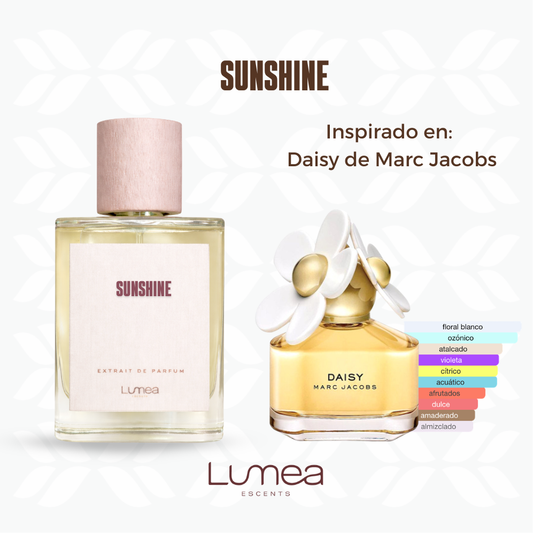 Sunshine (Inspirado en:  Daisy de Marc Jacobs)
