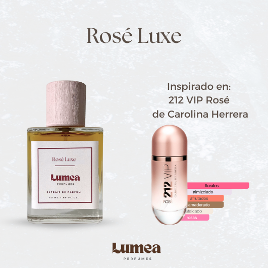 Rosé Luxe (Inspirado en: 212 VIP Rosé de Carolina Herrera)